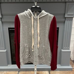 White Birch Hooded Top